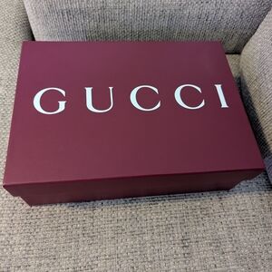 Gucci Burgundy Gift Box